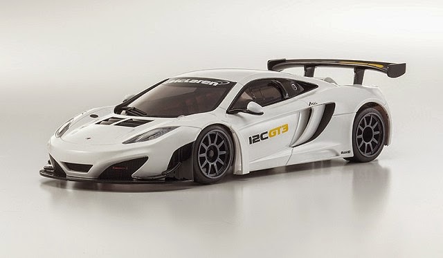 McLaren 12C GT3 White 2