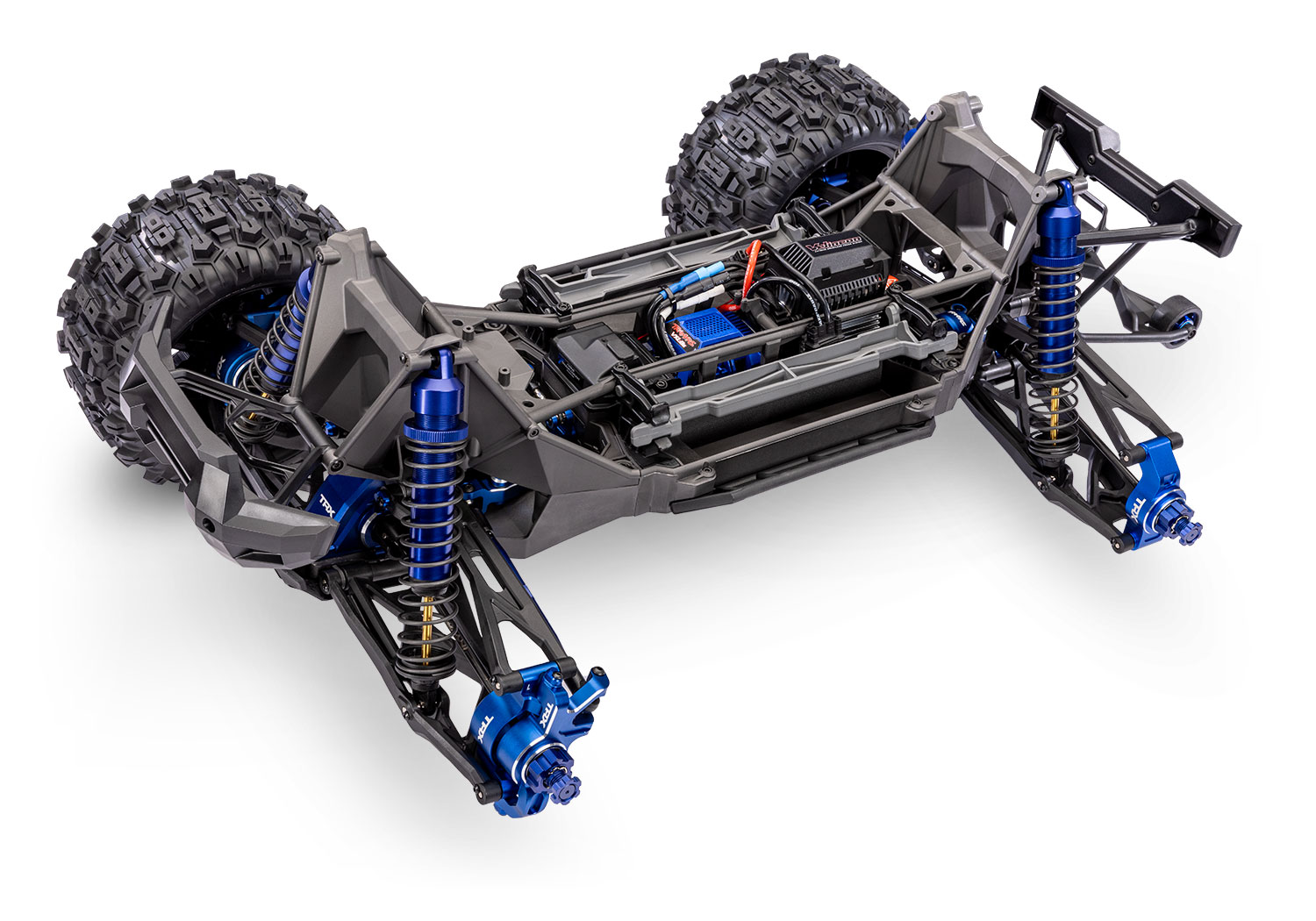 77097 4 X Maxx Ultimate Chassis Details 2025 BLUEX 2 1