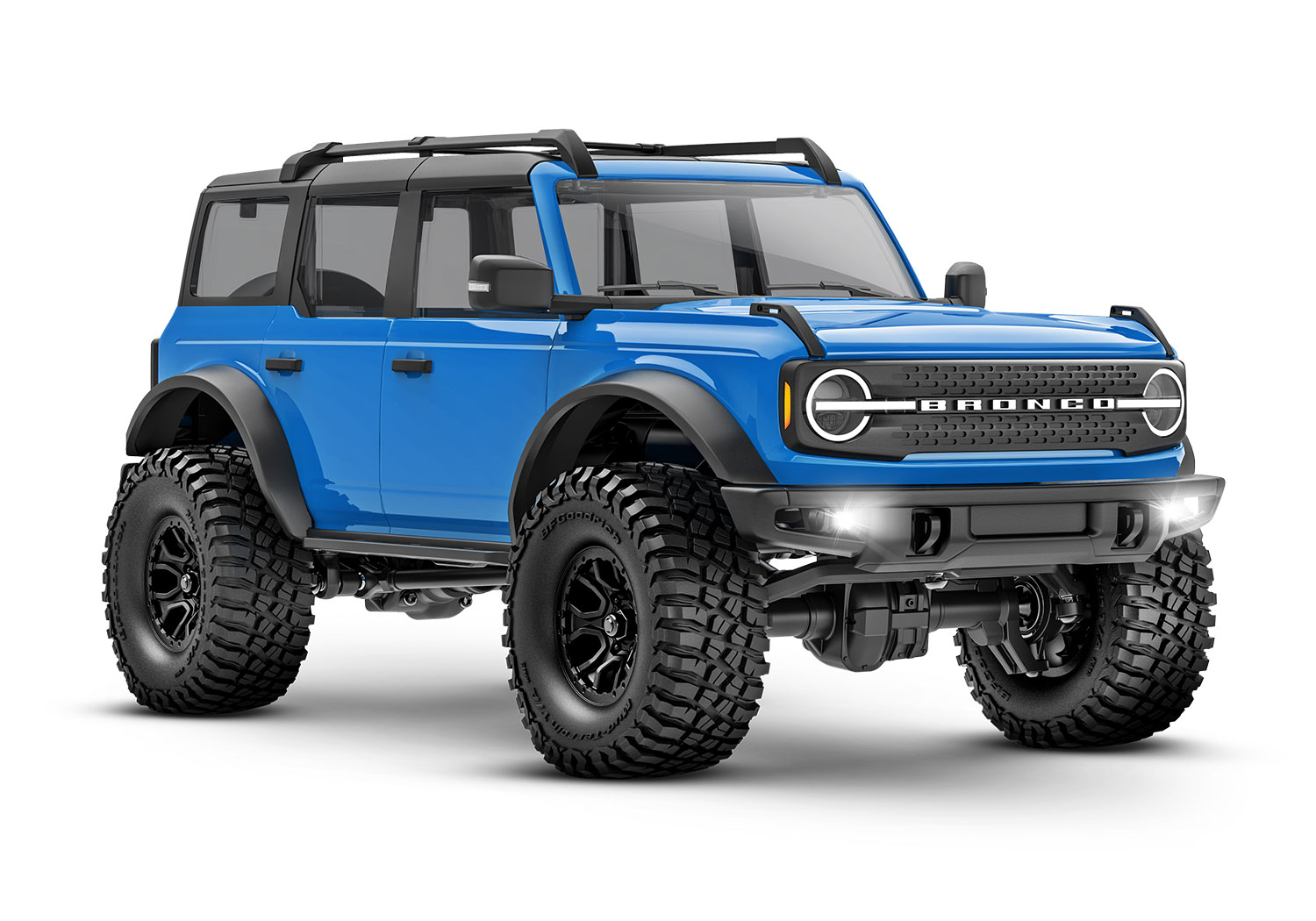 97074 1 TRX 4M Bronco 3qtr Front BLUE